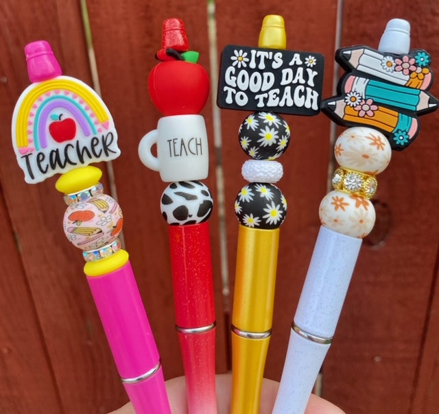 Rainbow/Boho Teacher - Pens