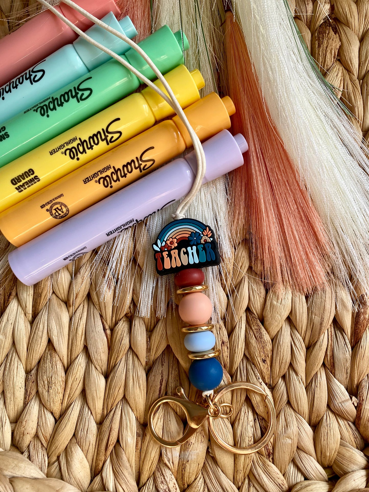 Fall Boho Teacher - Lanyard