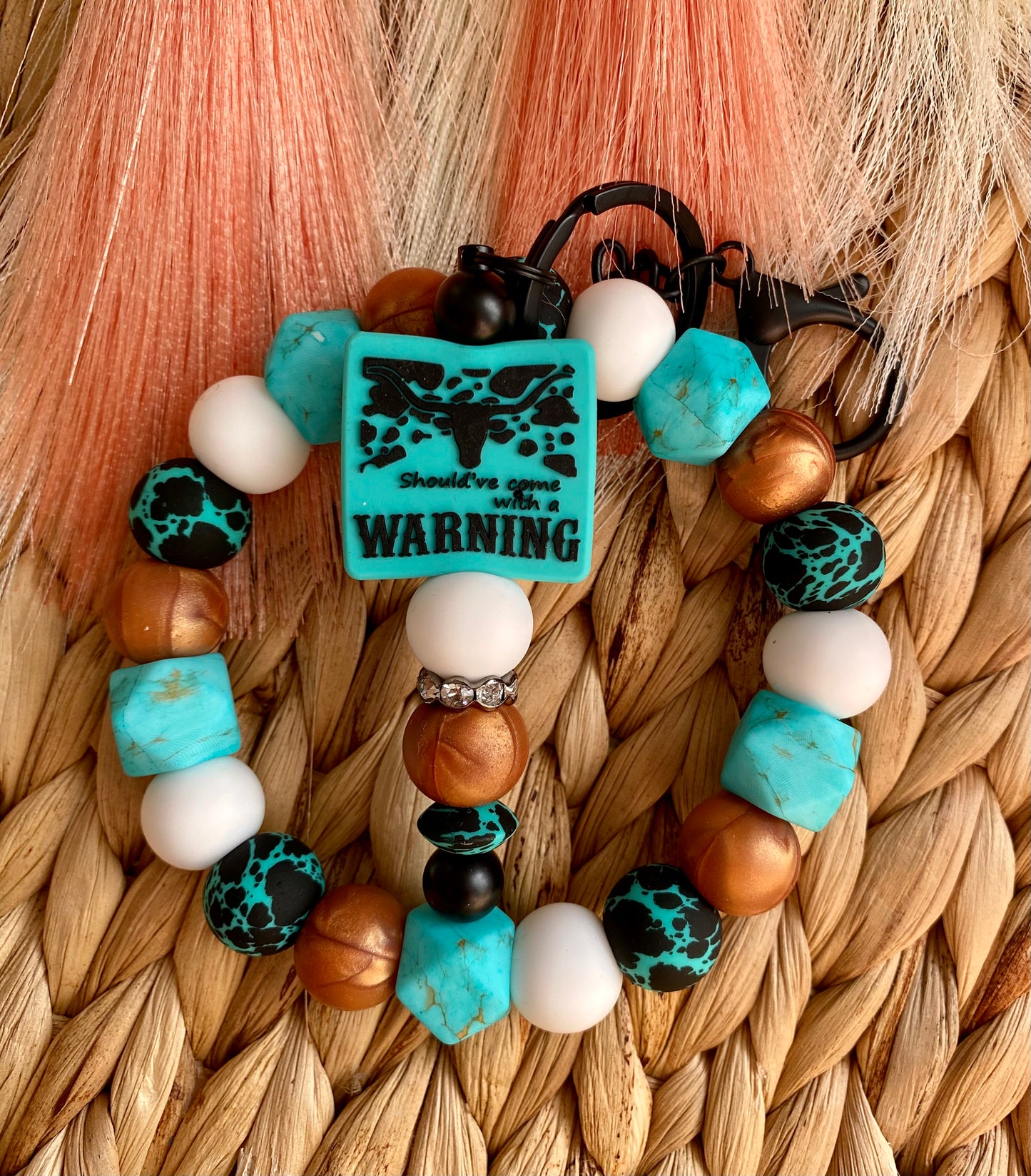 Should’ve Come With A Warning - Wristlet