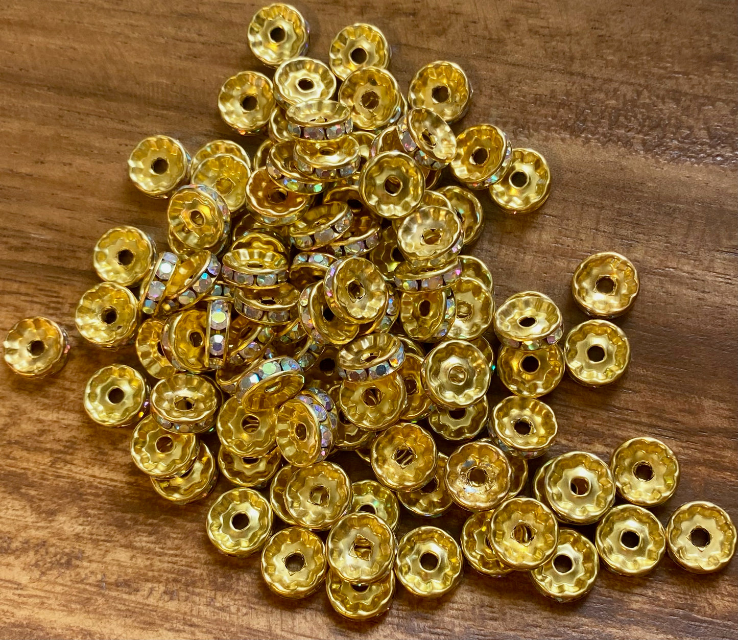 10mm AB Gold Spacer