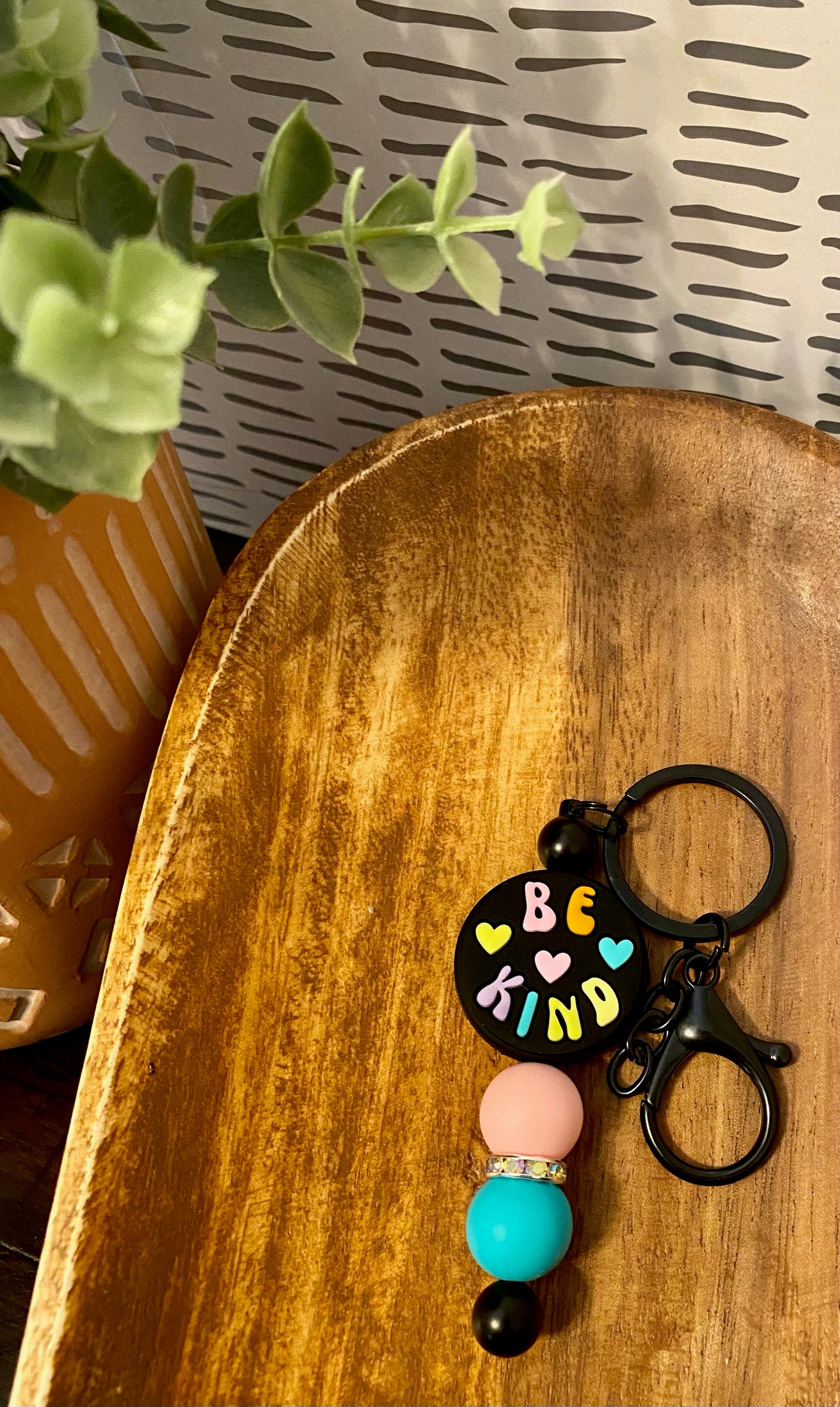 Rainbow - Be Kind - Keychain