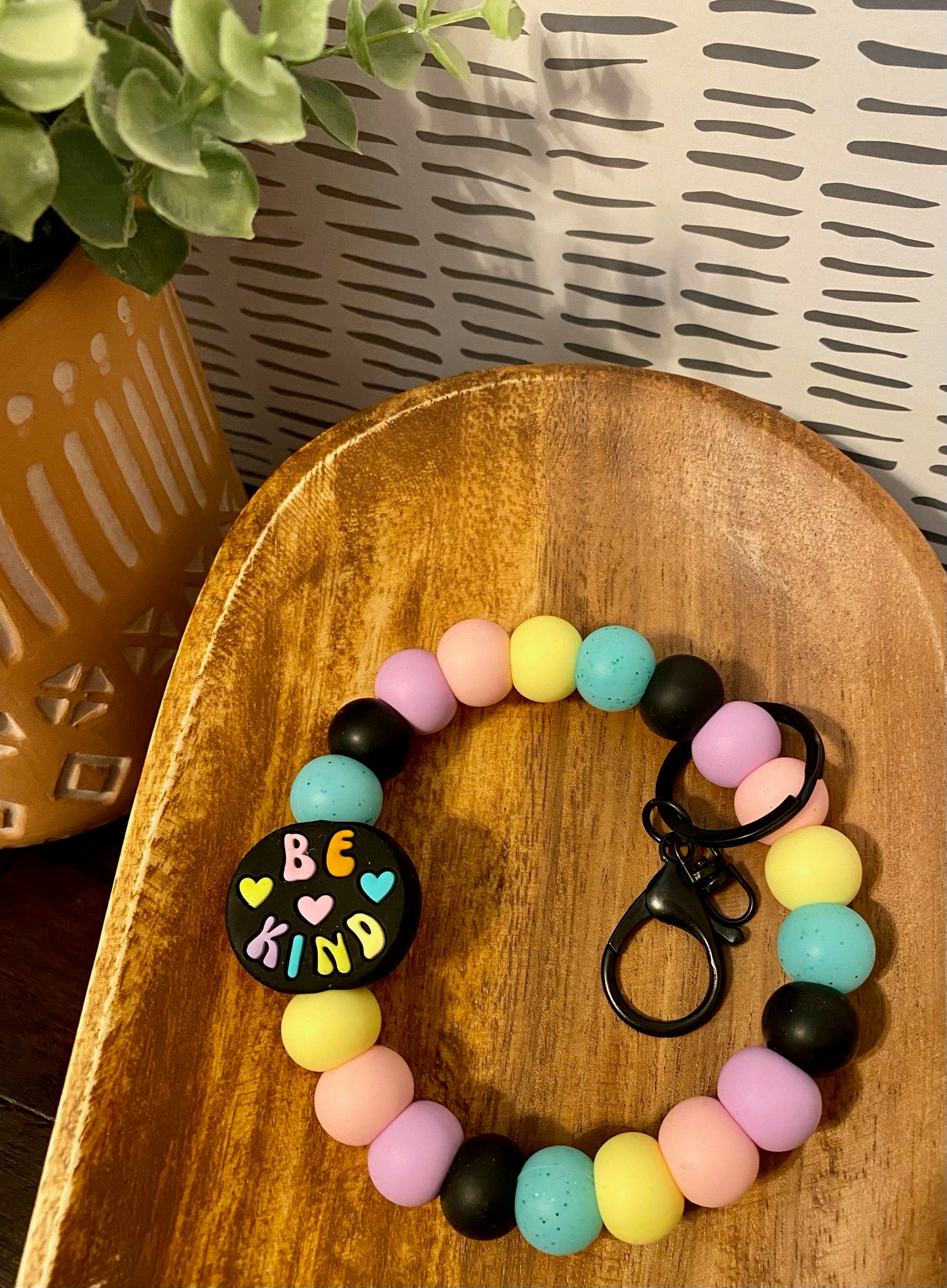 Rainbow - Be Kind - Wristlet