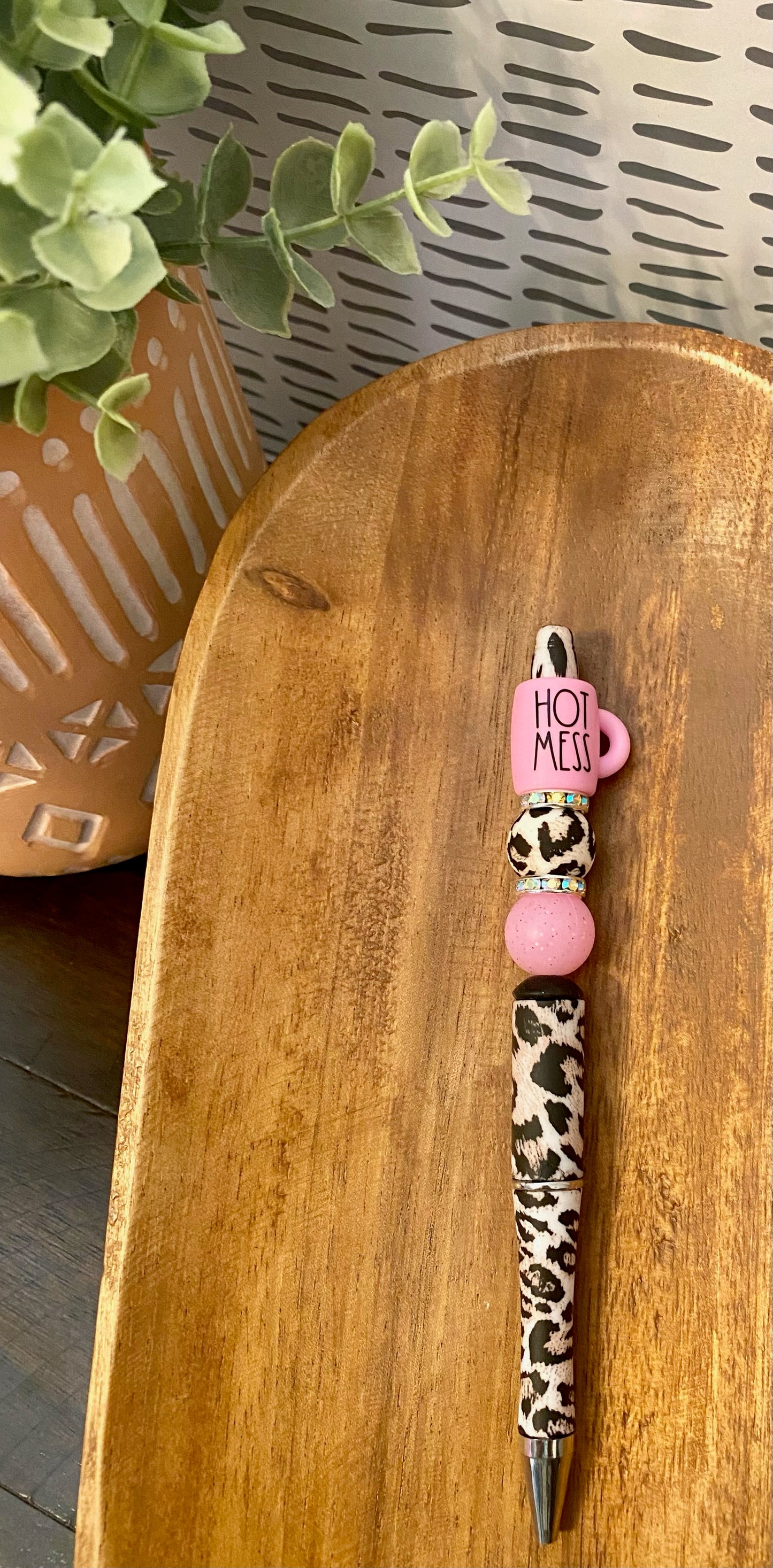 Pink Hot Mess Mug Pen