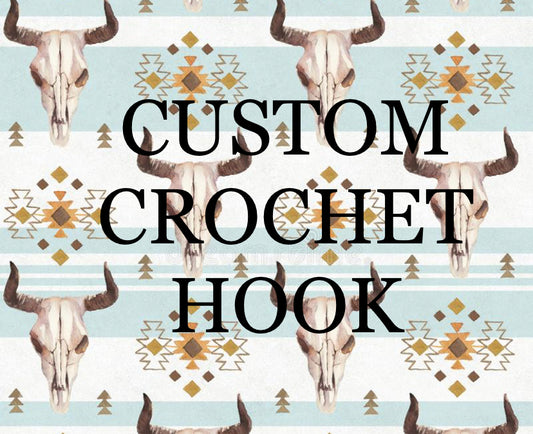 CUSTOM CROCHET HOOK - PARTY