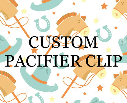 CUSTOM PACIFIER CLIP - PARTY