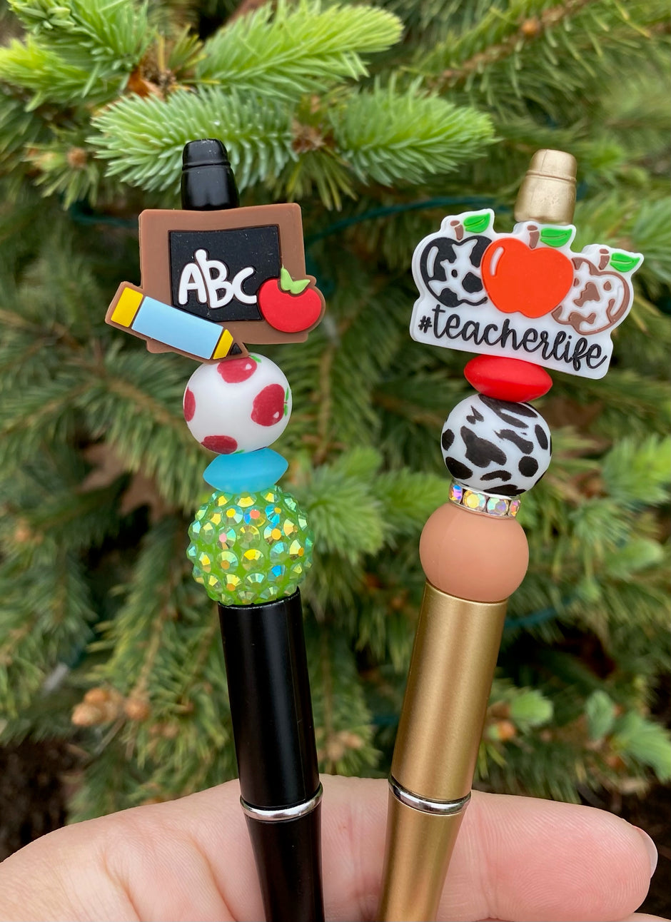 Mint and Peach Bead Co