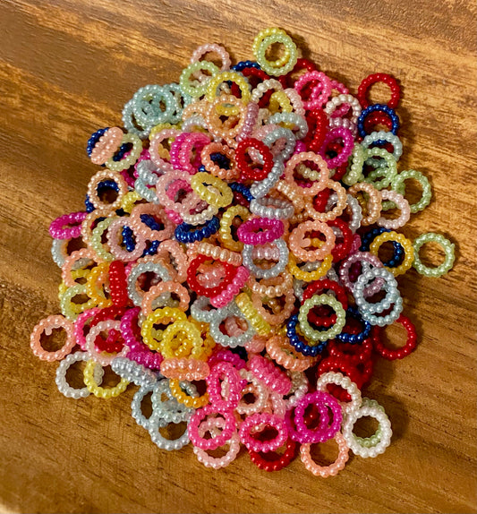 10mm Mixed Color Pearl Spacer